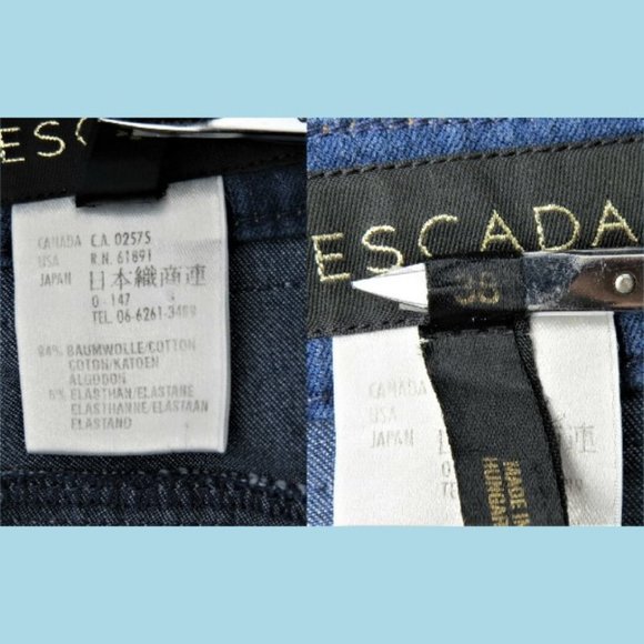ESCADA Womens Jeans 28/32 Fashion Label Germany - Picture 8 of 8